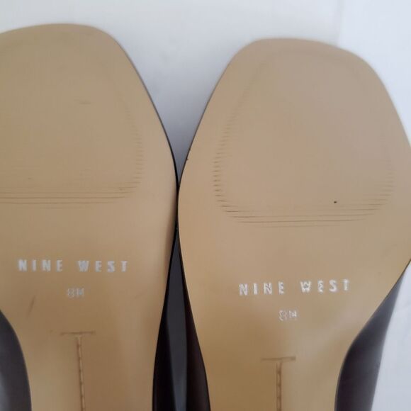 *Nine West Brown Stokeo Heels Sz.8 - Picture 9 of 9